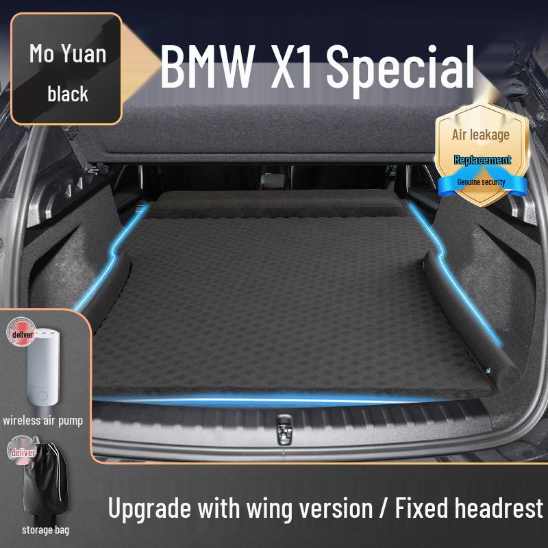 2024 BMW X1 Inflatable Car Mattress: Rear Trunk & Seat Sleep Pad