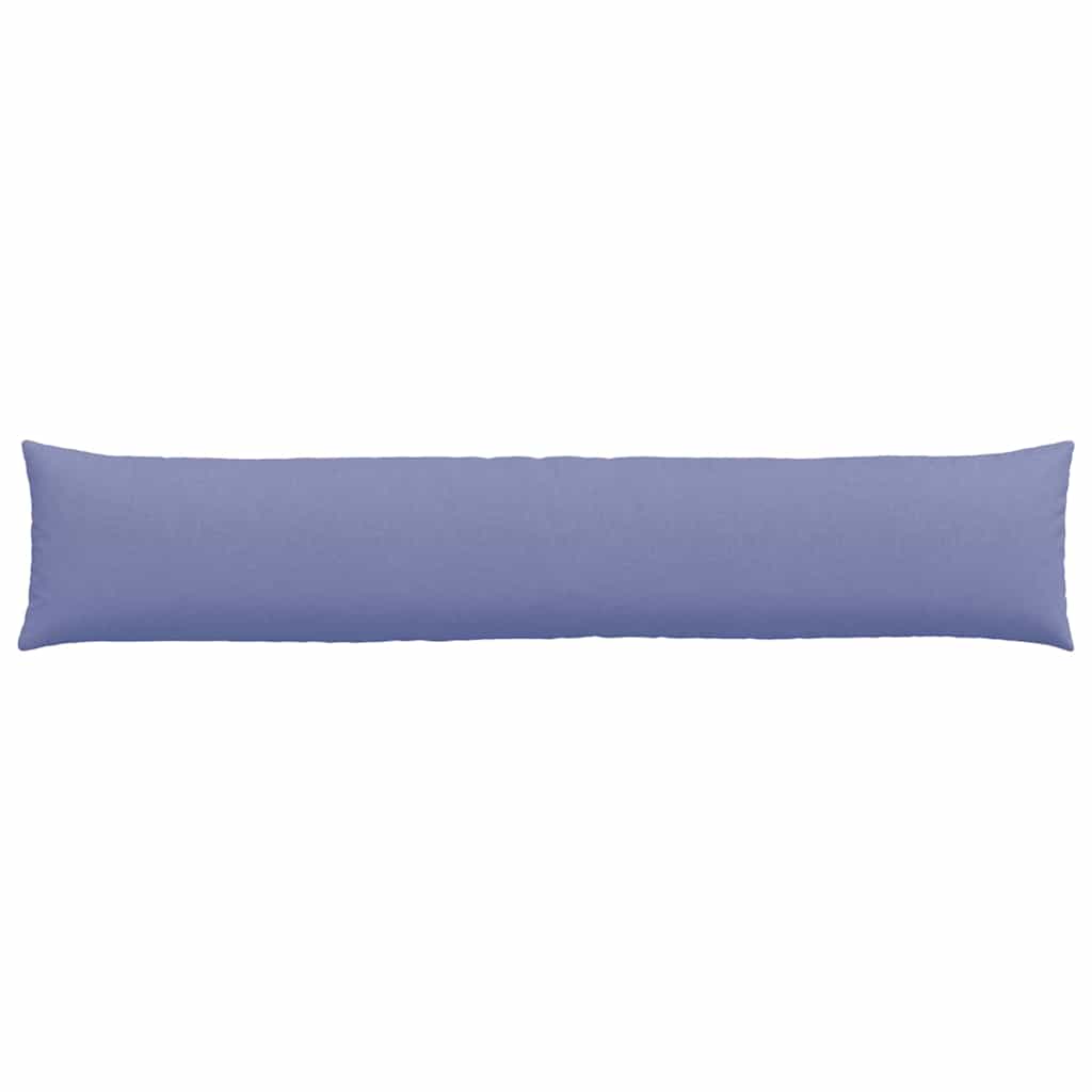Sofa Cushions 2 Pcs Denim Blue 200 X 40 Cm Fabric