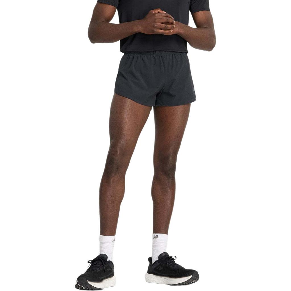 New Balance RC Split Short Casual Shorts Men's Black MS41280-BK