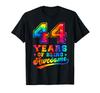 44th Birthday Tie Dye Awesome Women's Men's T-Shirt