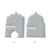 Pack of 2 Reusable Silicone Book Holder Mold Chanting Support Molds for Resin Crafting Projects Home Decors Accessories