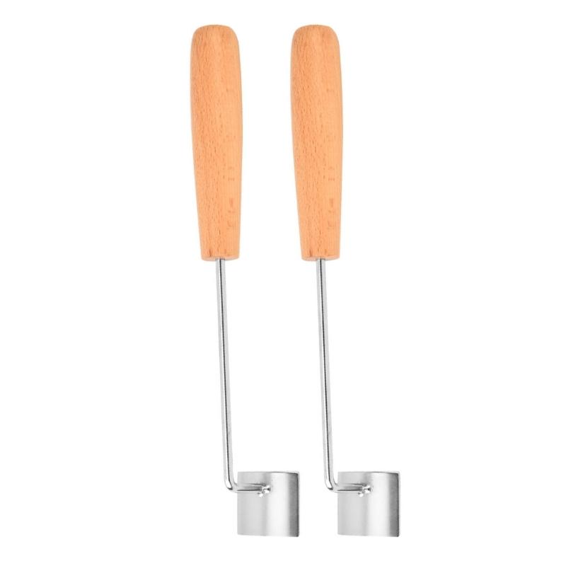 

Quick Corn Kernel Remover With Stable Wooden Grip And Rustproof Nonrust Steel Design Corn Peelers Device 1