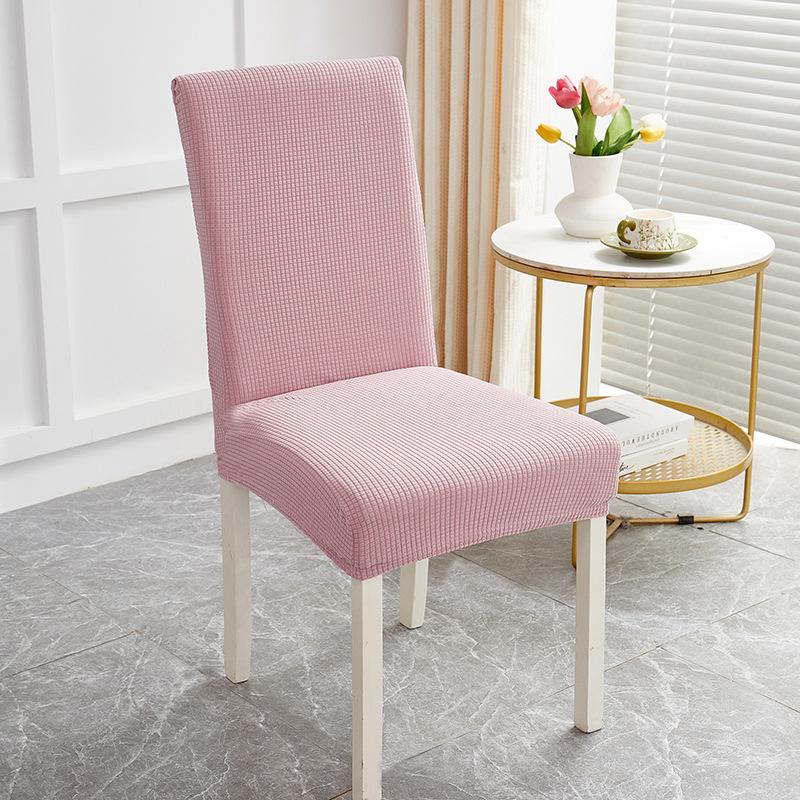 

Универсальный эластичный чехол для стула - Пятноустойчивый, Всеобъемлющий для обеденных стульев и табуретов M [45-55cm]