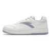 Anta Original Year Minimalist Versatile Non-Slip Increased Height Low-Top Sneakers Women Sneakers White Purple 122538034R-3