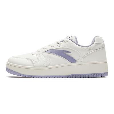 Original Year Minimalist Versatile Non-Slip Increased Height Low-Top Sneakers Women Sneakers White Purple 122538034R-3