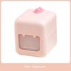 1 Set Travel Makeup Remover Case Leak Proof Integrated Storage Box For Cotton Pads And Remover Liquid Outdoor Cosmetic Container