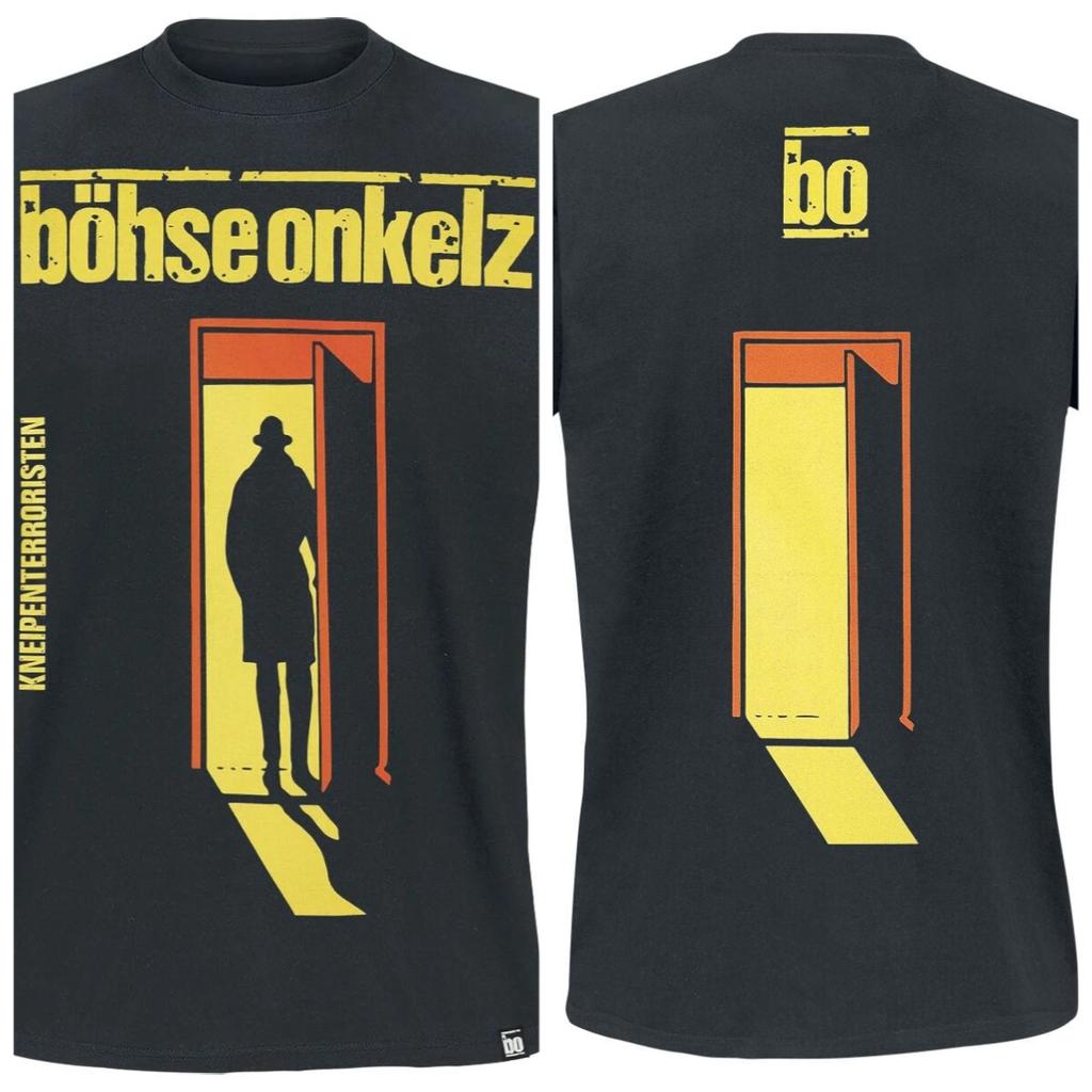 Y2k Casual Cotton Tees Gehasst Verdammt Vergttert Ii Peripheral Oversized Tops Bhse Onkelz 40 Year Tshirt Fans Gift Unisex