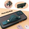Wrist Band Hand Band Finger Grip Mobile Phone Holder Stand Push Pull Universal Plain Color Phone Socket Holder for iPhone Xiaomi 5