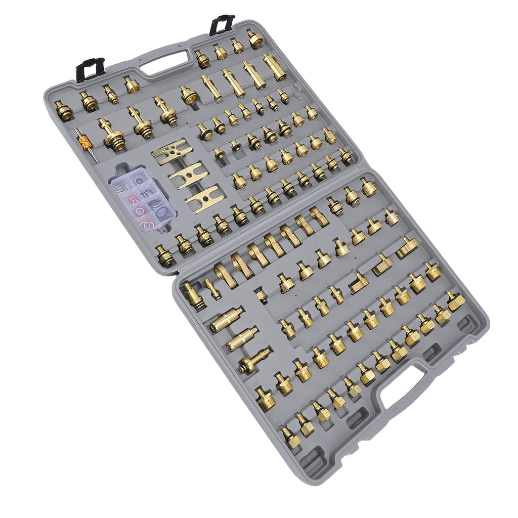 Automotive Air Conditioning Leak Test Kit Brass AC Leak Detector Detection Tool for Car Truck Auto