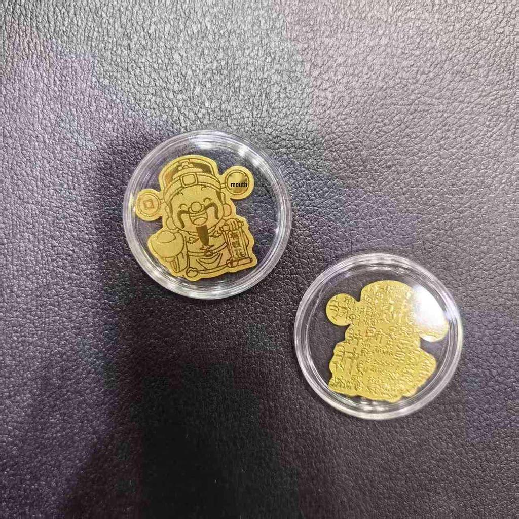 Gold Phone Sticker – 2mg Treasure Rise for Smooth Sailing and Prosperity