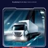 Jiefang JH6 LED Headlight Assembly: Super Bright Dual Lens with Daytime Running Lights & Flowing Turn Signals