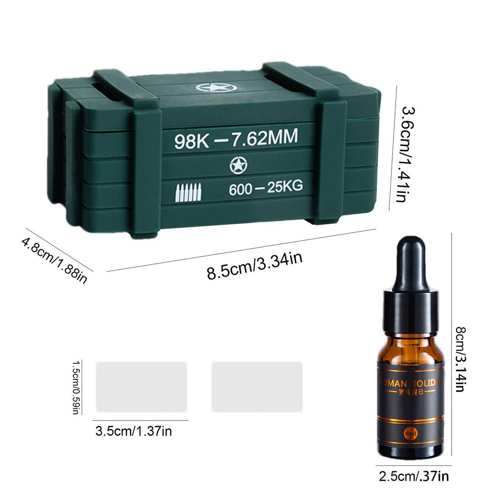 

Светодиодный увлажнитель воздуха Ammo Box Auto Scent Diffuser Автомобильные освежители воздуха Aroma Car Perfume Decoration Для спальни, ванной комнаты, транспортных средств