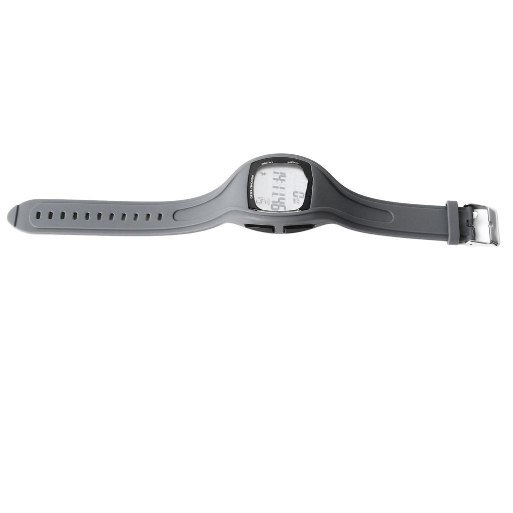 Men Sports Waterproof Watch Multifunctional Stopwatch Calendar Alarm LED Digital Watch for Outdoor Gray