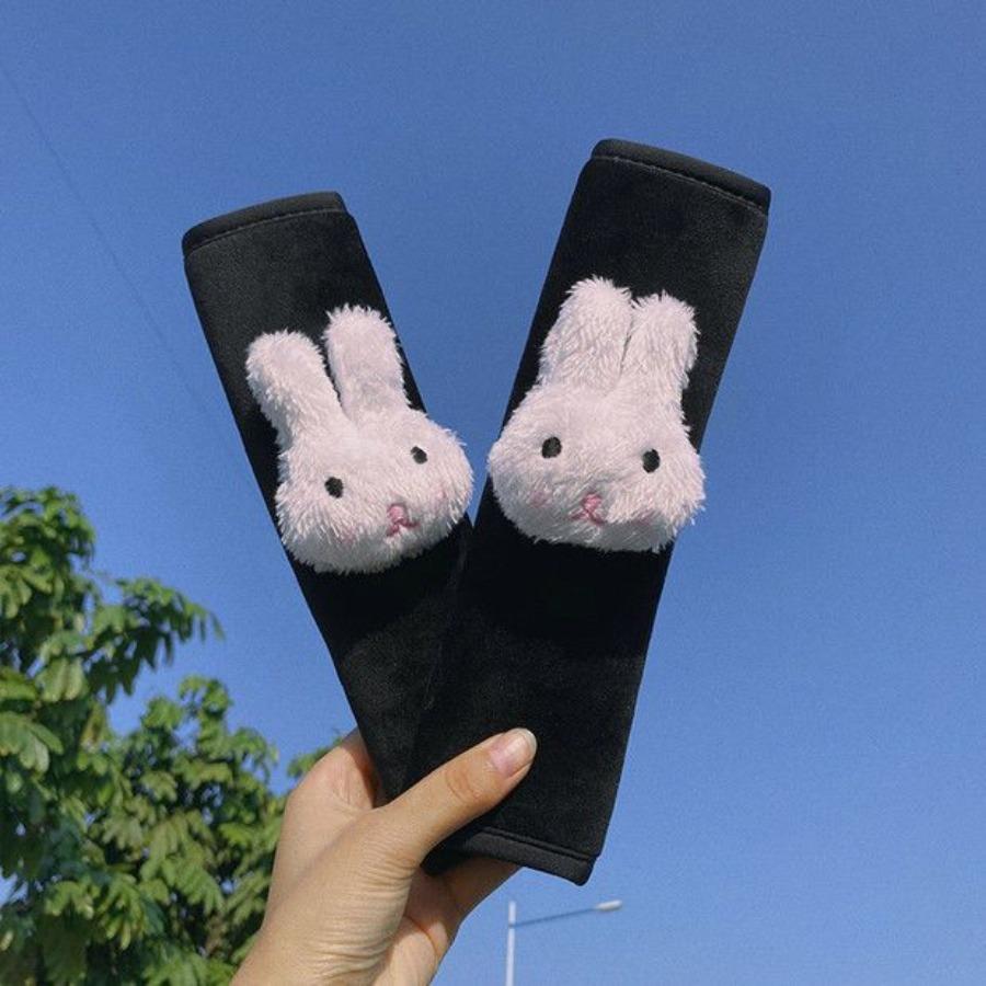 

Car Styling Seat Belt Cover Shoulder Strap Harness Cushion Cartoon Cloud Car Seatbelt Shoulder Pad Protector Auto Neck Support a pair