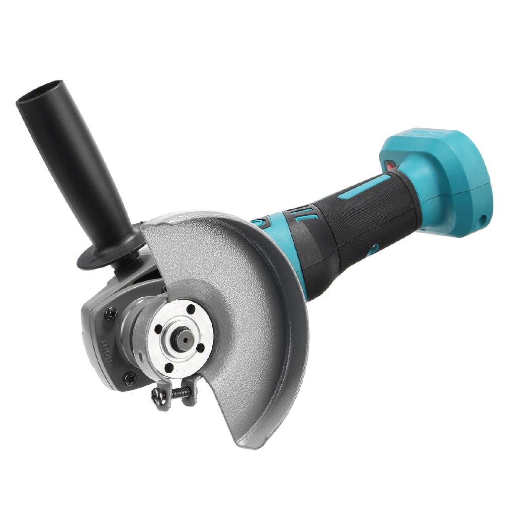 800W Electric Angle Grinder Grinding Machine Brushless Cordless Woodworking Metal Cutting Power Tool For 18V Battery