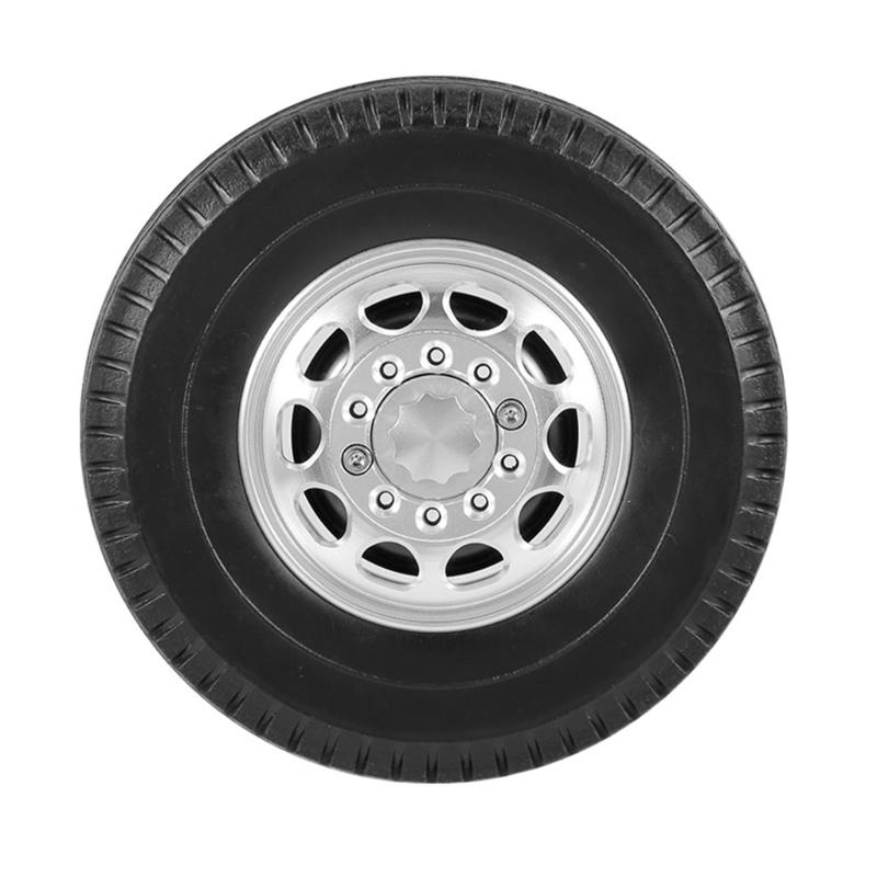 1Set/2Pieces RC Front heel for Rim Aluminum Alloy Beadlock heel Hub Heavy Duty Bearing Spare Part for 1:14 Tamiya ac