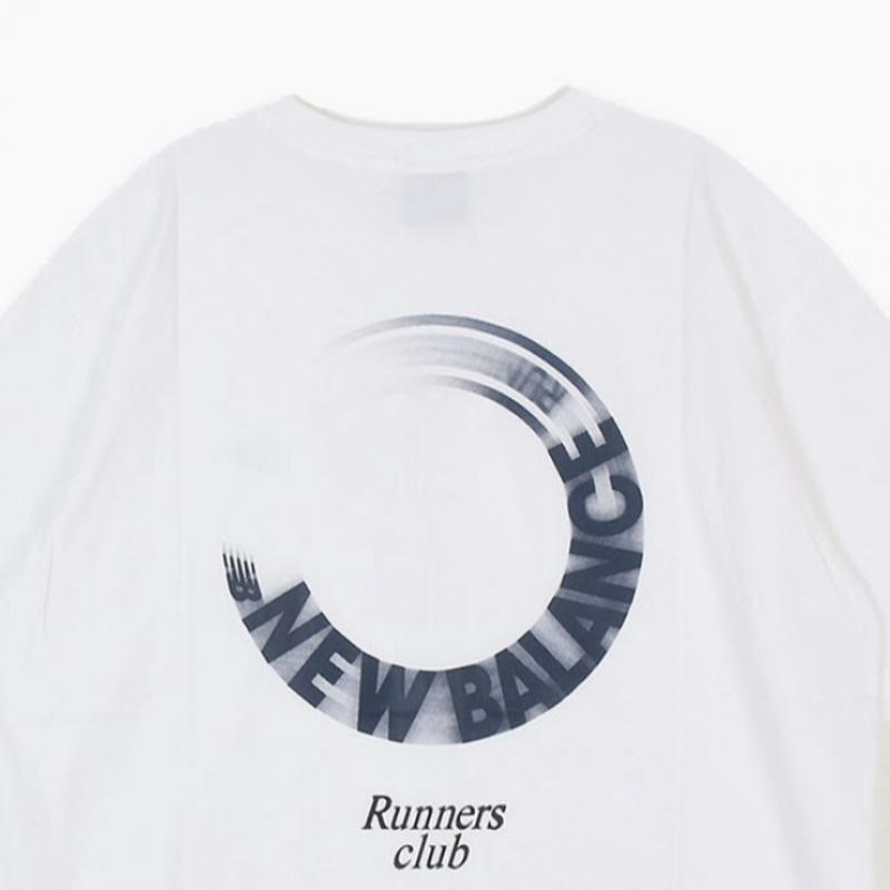New Balance Tee Nqj NbnefcO273 10 Uni Runners Club ShOrt Sleeve Tee  Semi O