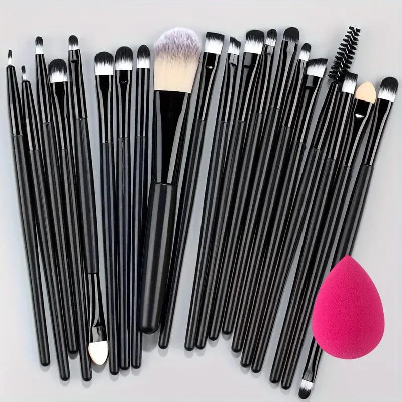 8Pcs-20Pcs Makeup Brushes Set Soft Fluffy Eyeshadow Brush Detail Concealer Blush Loose Powder Foundation Highlighter Beauty Tool