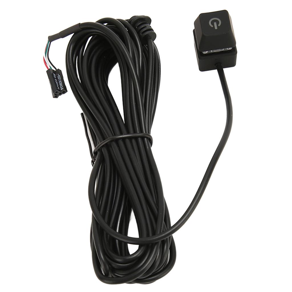 PC Power Button Extension External Flexibility PC Power Switch Power Supply Control Adapter Cable Computer Host Button