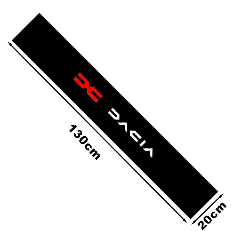 Adesivi decorativi parasole parabrezza anteriore per Dacia Duster Logan Sandero Lodgy Dokker Stepway Mcv 2 Solenza Largus 1300