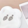 Halloween Skull Funny Ear Stud Scary CZ Dangle Earrings Heads Zircon A Holiday Party Earrings For Women Girls A gift