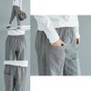 Women's Plus Size Harem Pants With Stylish Stripes And Comfortable Casual Fit