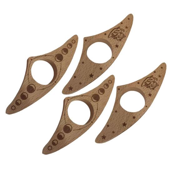 Wooden Book Page Holder Thumb Ring Page Holder Bookmark Keeps Your Book Open Reading Aid Gift for Teachers Book Lovers