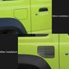 New Carbon Fiber ABS Car Fuel Filler Tank Cover Cap Decorative Cover Trim Stickers For Suzuki Jimny 2019 2020 Car