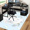 Cinnamoroll Anime Cartoon Design Office Chair Mat Non-Slip Carpet Suitable for Home Decor Living Room Bedroom Game Room Dormitory Gift All Seasons.E02