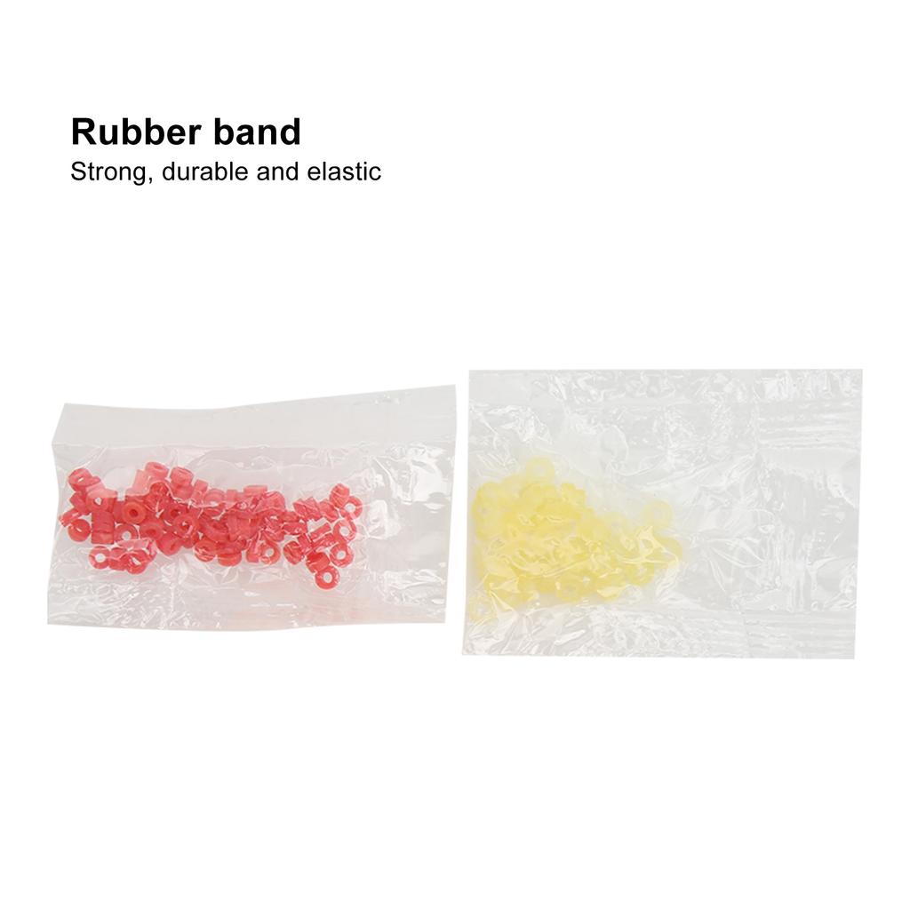 Clip per Esche da Pesca Portatile a 4 Artigli per Larve di Sangue e Lombrichi con Elastico Accessorio per Attrezzatura da Pesca