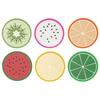 6x Kitchen Coaster Mat for Cups and Glasses Set of Coasters