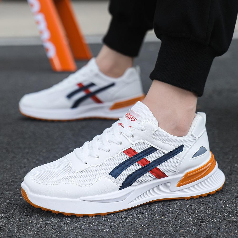 Men's shoes summer 2024 new casual sports travel shoes men's dad shoes retro mesh breathable running shoes