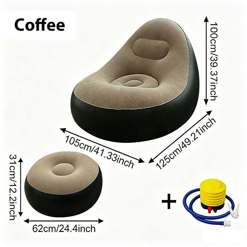 Quick Easy InflationInflatable Lounge Chair with