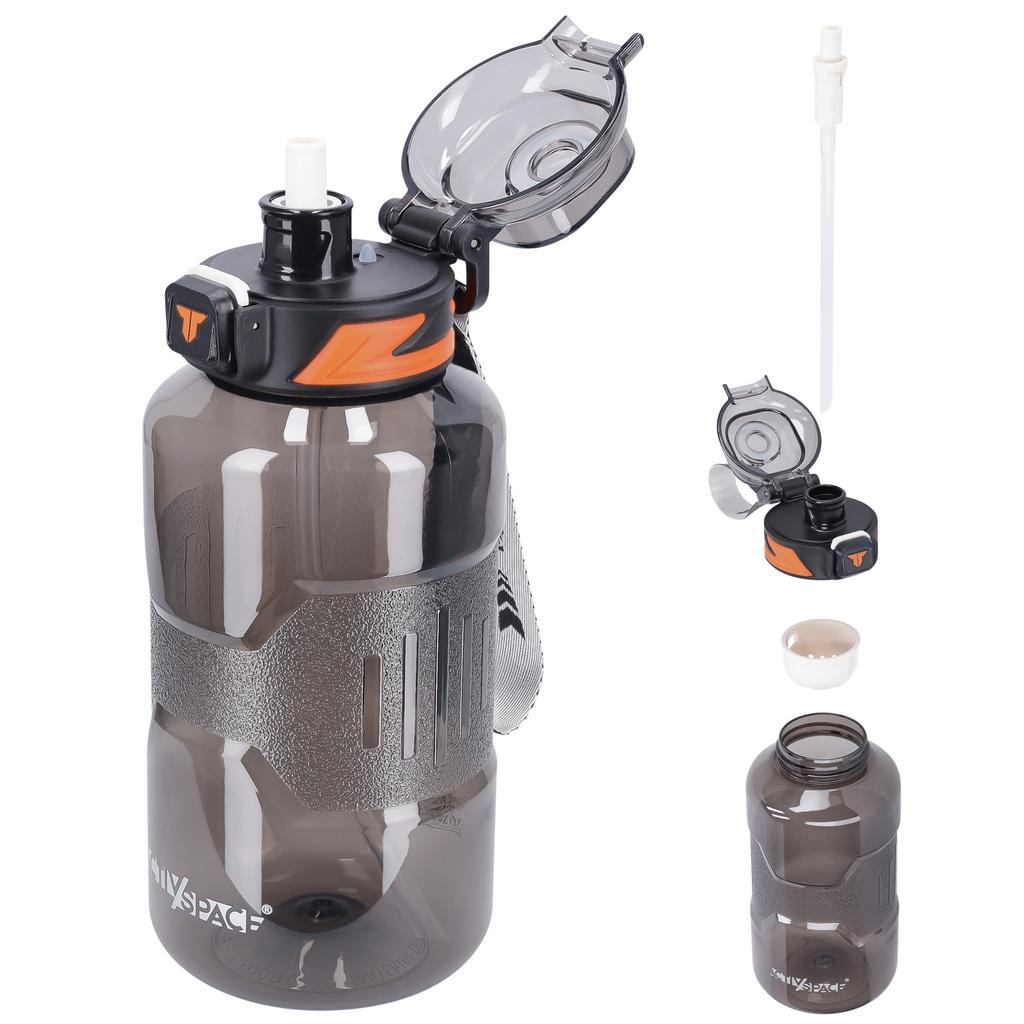 Sports Bottle for the Gym 1500ml - Black