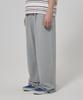 Loose Fit One-Pleat Sweatpants Melange