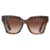 Kitty Brown Gradient Cat Eye Ladies Sunglasses Be4364 396713 49