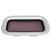 Boat Porthole Window Heavy Duty Aluminum Alloy UV Resistant Sealed Waterproof Square Inner Opening