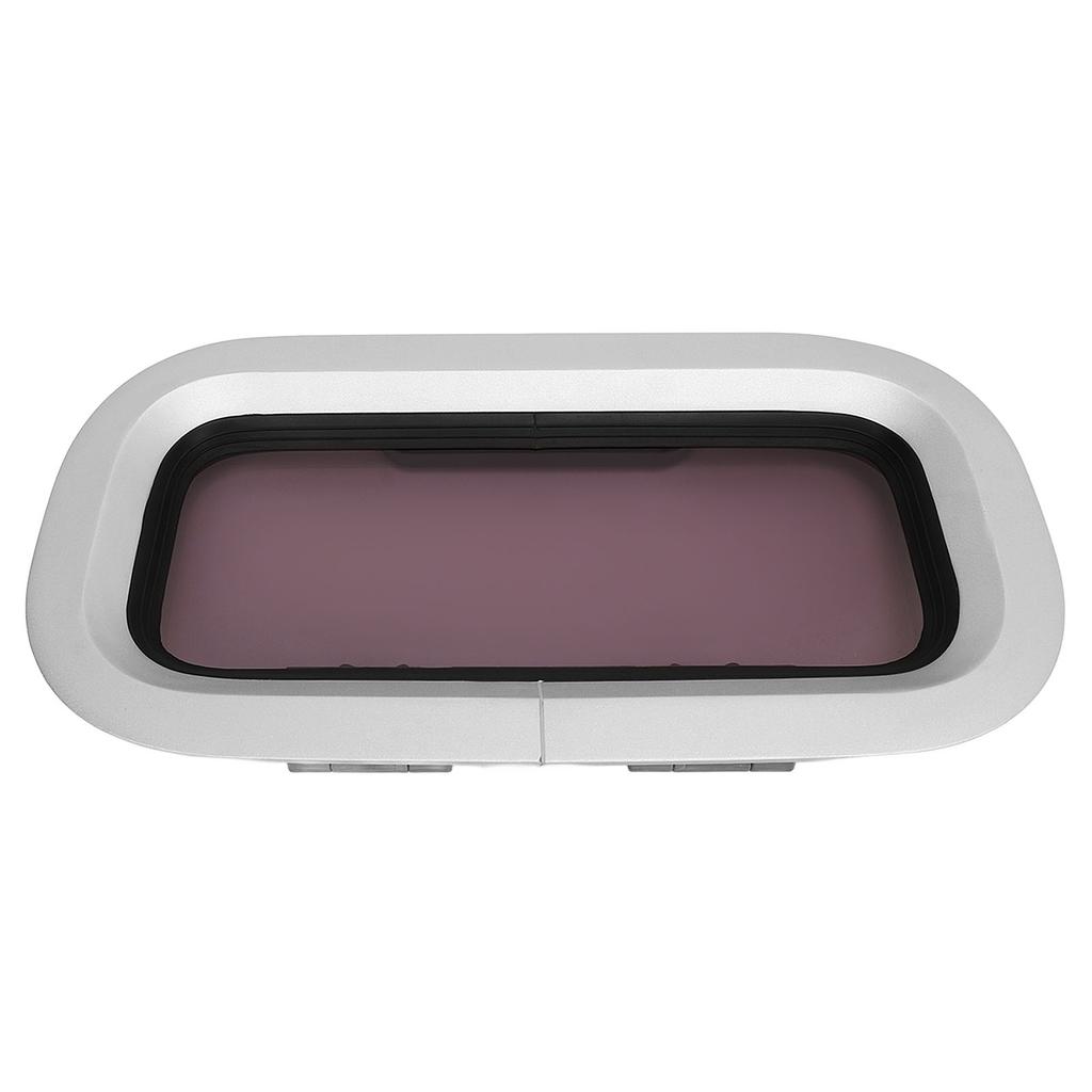 Boat Porthole Window Heavy Duty Aluminum Alloy UV Resistant Sealed Waterproof Square Inner Opening