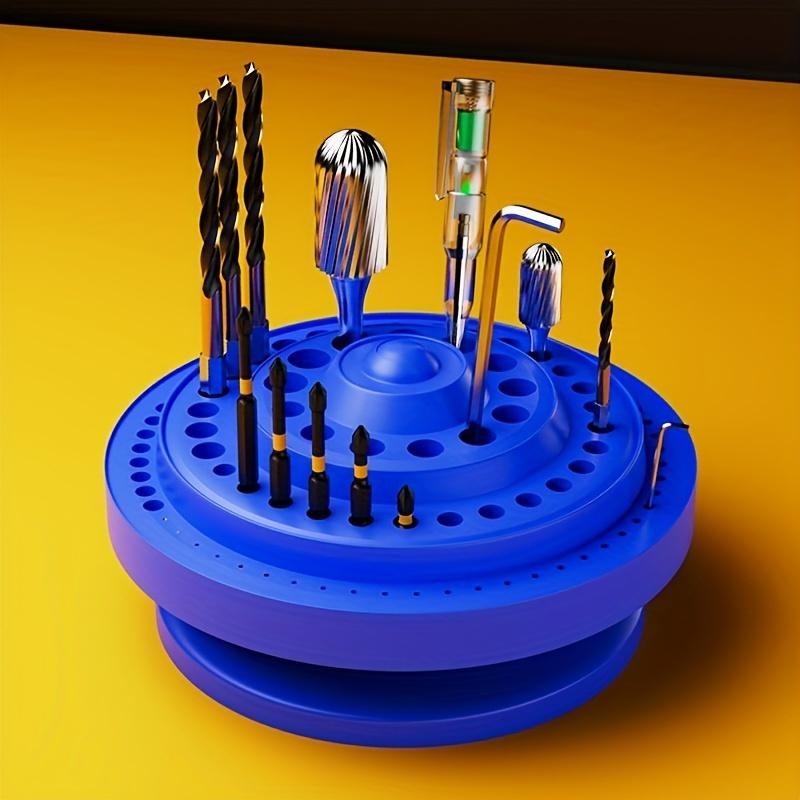 Rotační držák bitů, trnová vrtačka Stolní otvory pro nástroje Šroubovák Držák bitů Úložný kufr vrtací hlavy