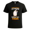 Penguins Are Awesome I Am Awesome Funny Novelty Party Men's T-Shirt Gift Tee Top