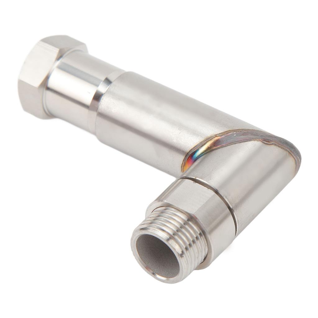 Oxygen Sensor Extender 90 Degrees  Angled M18x1.5 Steel Construction High Strength O2 Extension Spacer