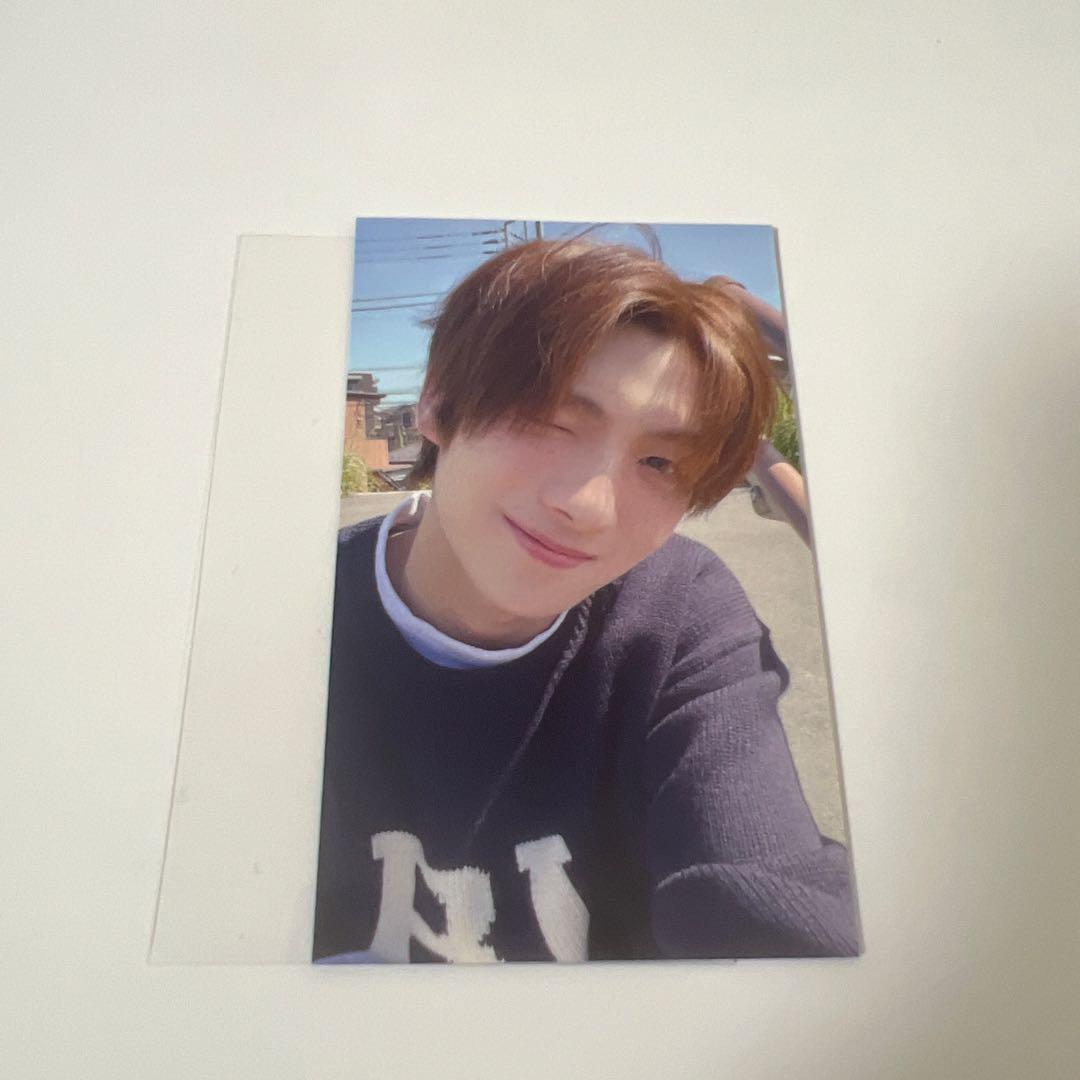[Б/У] Трейдинговая карточка Youngjae из TWS, бонус Universal Studios Japan, Sparkling Blue