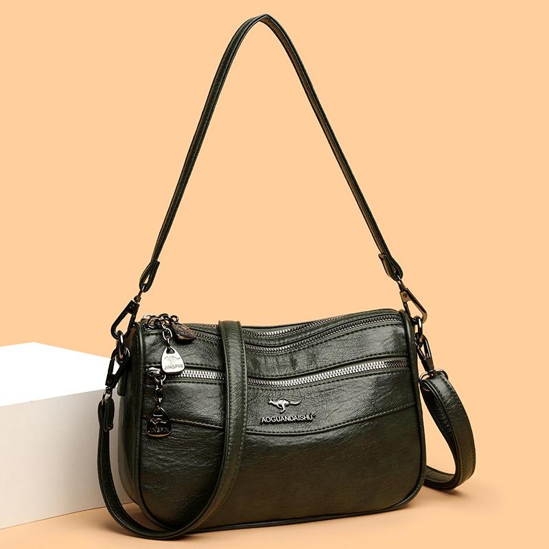 Borsa a tracolla, Borsa da donna, Borsa per madre di mezza età e anziana, Borsa di grande capacità, Borsa a spalla singola
