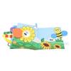 Soft Cloth Book Portable Interactive Early Learning Educational 3D Baby Cloth Book for Infant