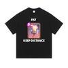 Vet Blijf Op Afstand Grappige Meme T-shirt Heren Casual Katoenen Oversized T-shirts Heren Dames Ik Hou Van Miners Game Otaku Liefhebber Cadeau T-sh...