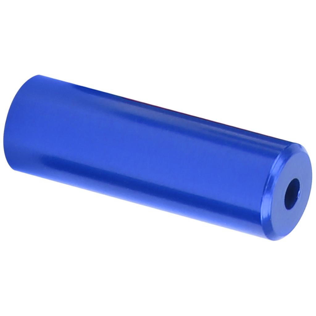 DUUTI 5pcs 4mm Bicycle Cable End Caps Aluminum Alloy Brake Shifter Cable Tips Crimps FerrulesBlue
