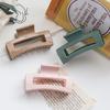 Vintage Claw Clip Hair Clips Colorful Solid Color Geometric Shape Hair Clips for Women Hair Claw Hairclip Girls Hair Accessories