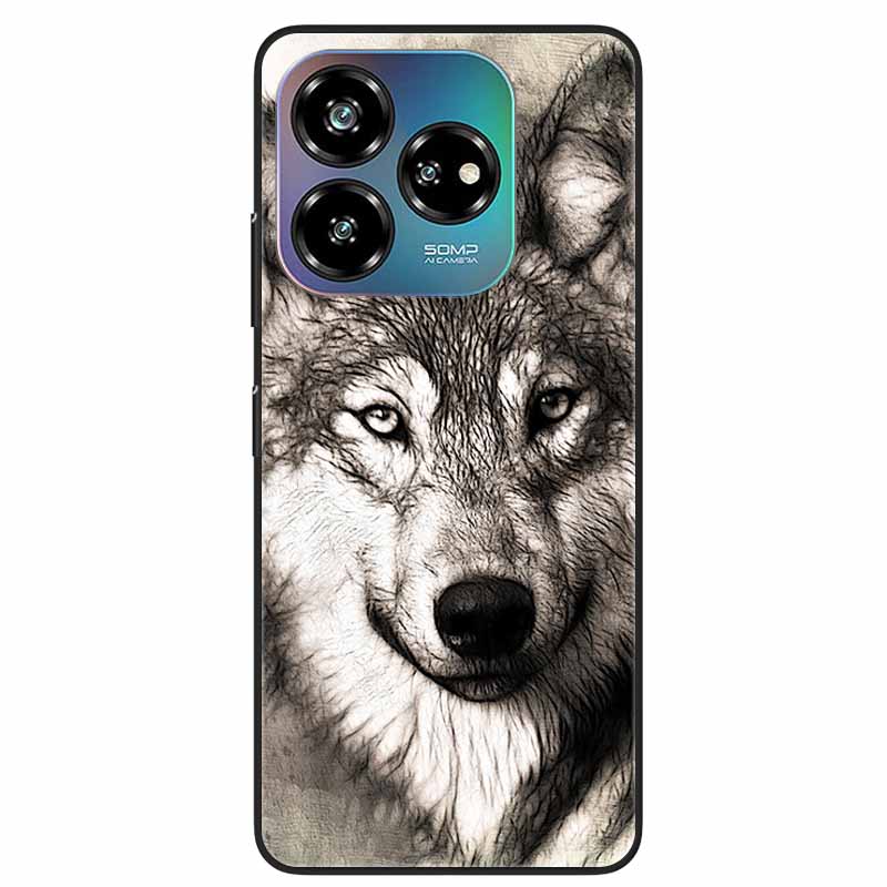 For ZTE Blade V60 Design 4G Case Soft TPU Silicone Back Cover for ZTE Blade V60 Vita / Nubia V60 Design Phone Cases Black Shells