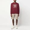 adidas Graphics Archive Crew Sweatshirt 'Burgundy' Men's IC5770