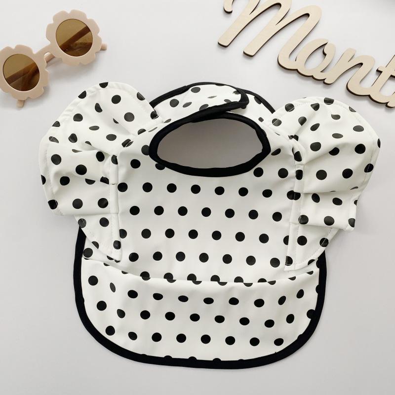 

Корейский водонепроницаемый детский нагрудник с полиуретановым покрытием - карман для кормления с защитой от грязи